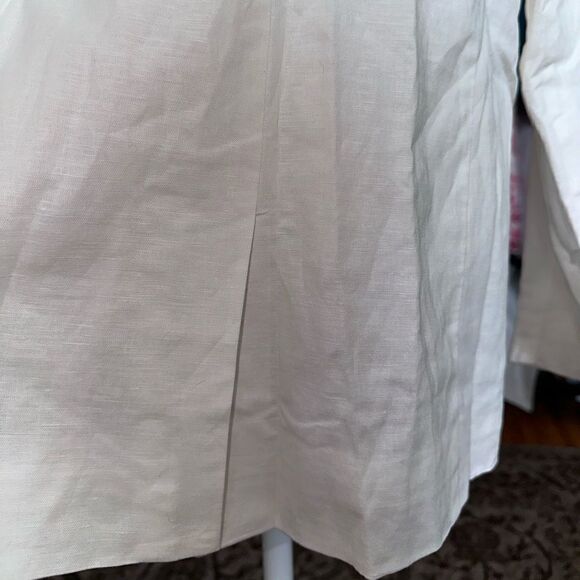 Brave + True | NWTs White Linen Blend Elevate Blazer Size XL - Picture 7 of 9